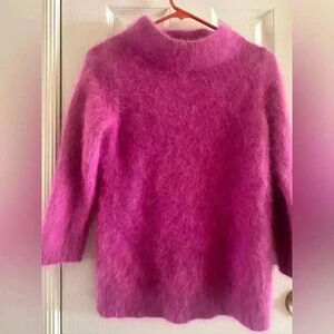 Moth by Anthropologie Fuchsia Sweater